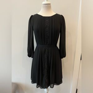 Jessica Simpson Sheer Long Sleeve Dress - Size 4